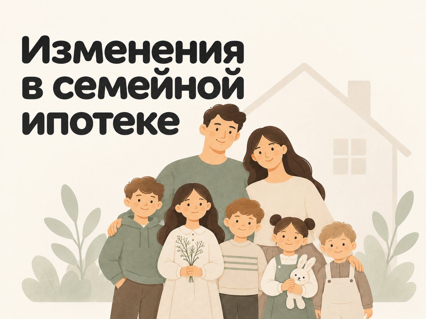Изменения в семейной ипотеке с 1 октября
