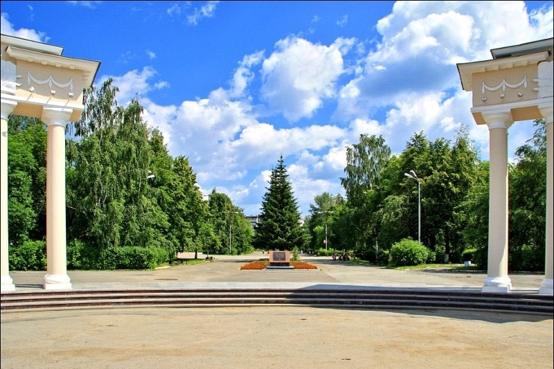 Парк победы в Берёзовском Свердловской области